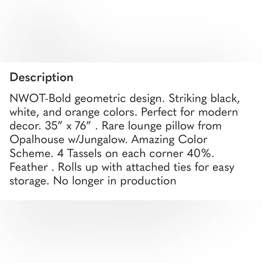 Opalhouse Jungalow lounge pillow - Picture 5 of 5